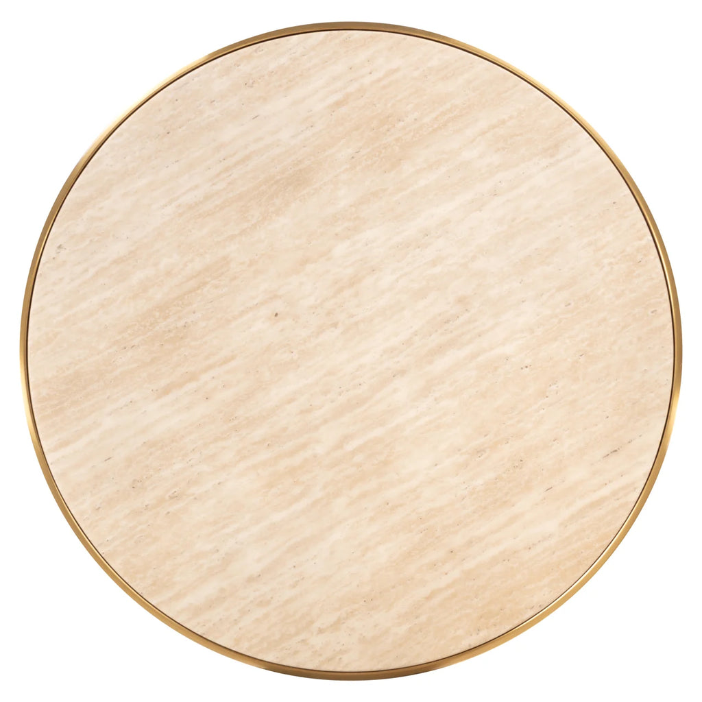 Bistro-Tisch Brazza beige 80Ø