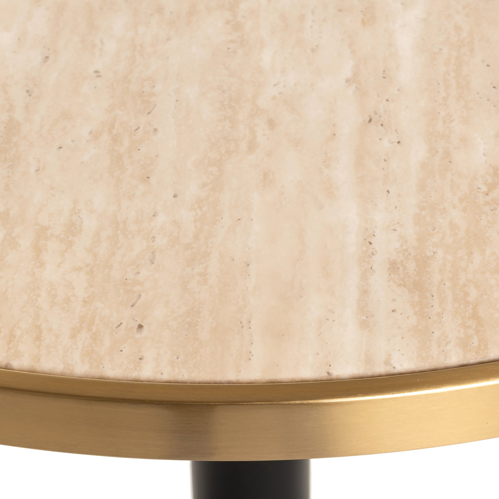 Bistro-Tisch Brazza beige 80Ø
