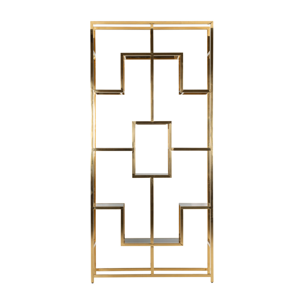 Vitrine Magnus gold