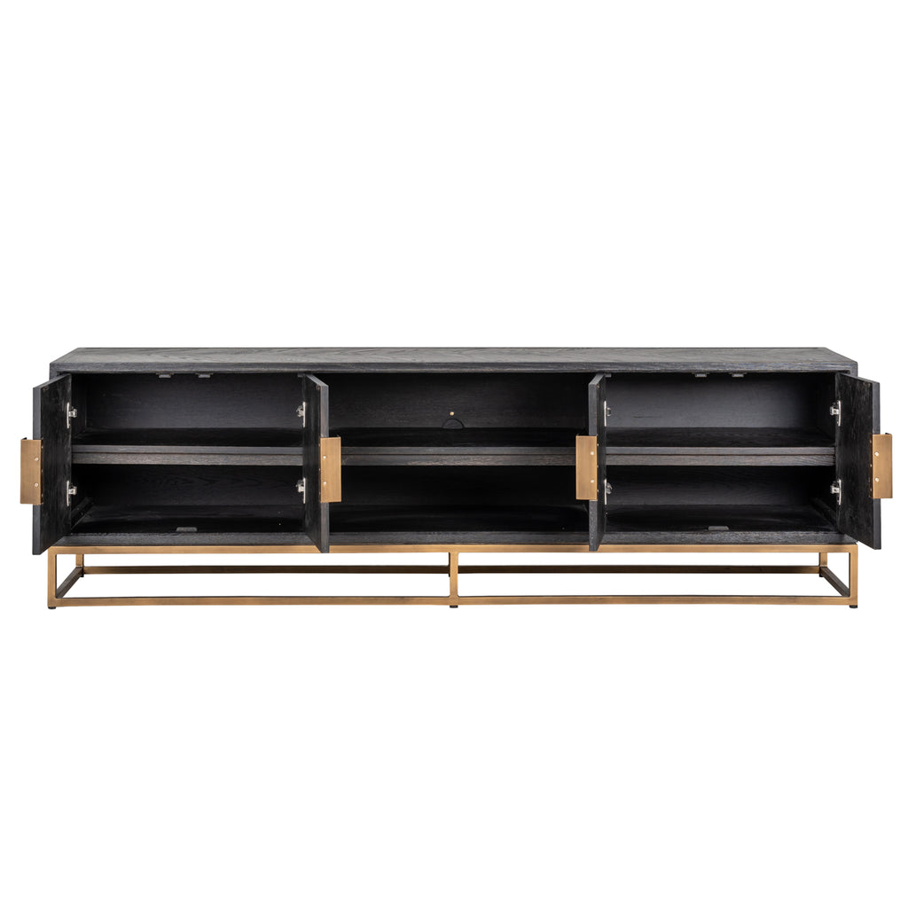 TV-Schrank Blackbone Brass black rustic 200