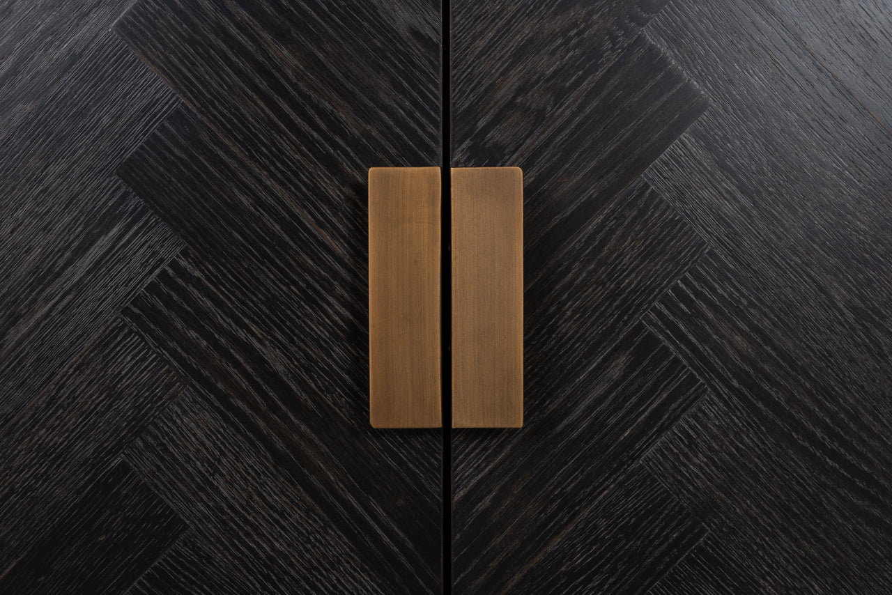 TV-Schrank Blackbone Brass black rustic 200