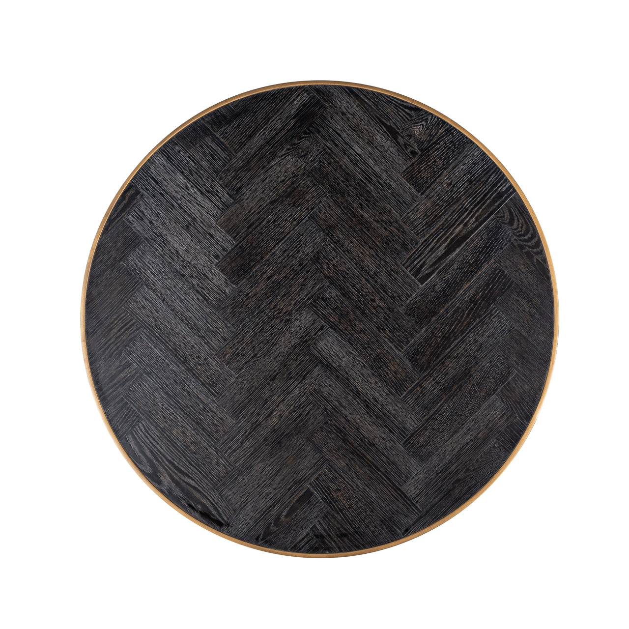 Couchtisch Blackbone Brass black rustic (Set of 2)