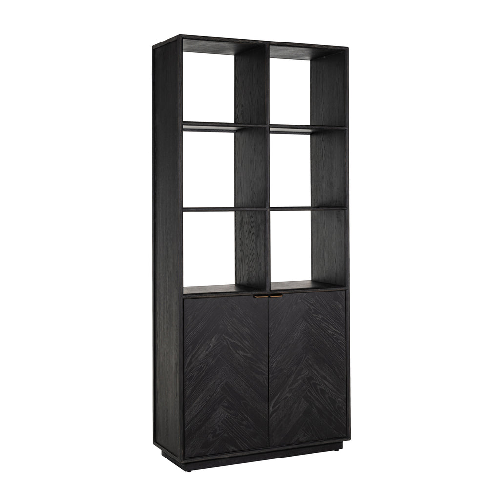 Vitrine Blackbone Brass black rustic