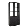 Vitrine Blackbone Brass black rustic