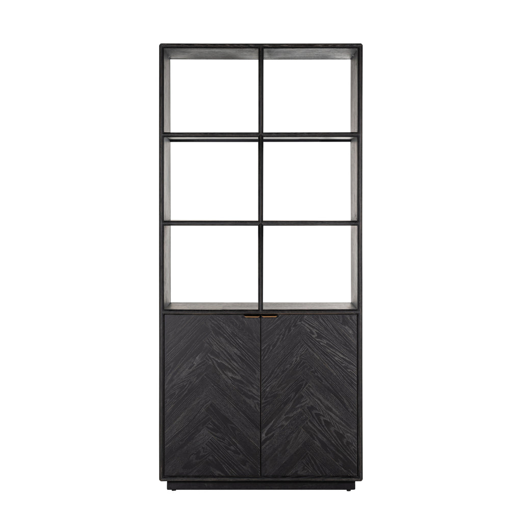 Vitrine Blackbone Brass black rustic