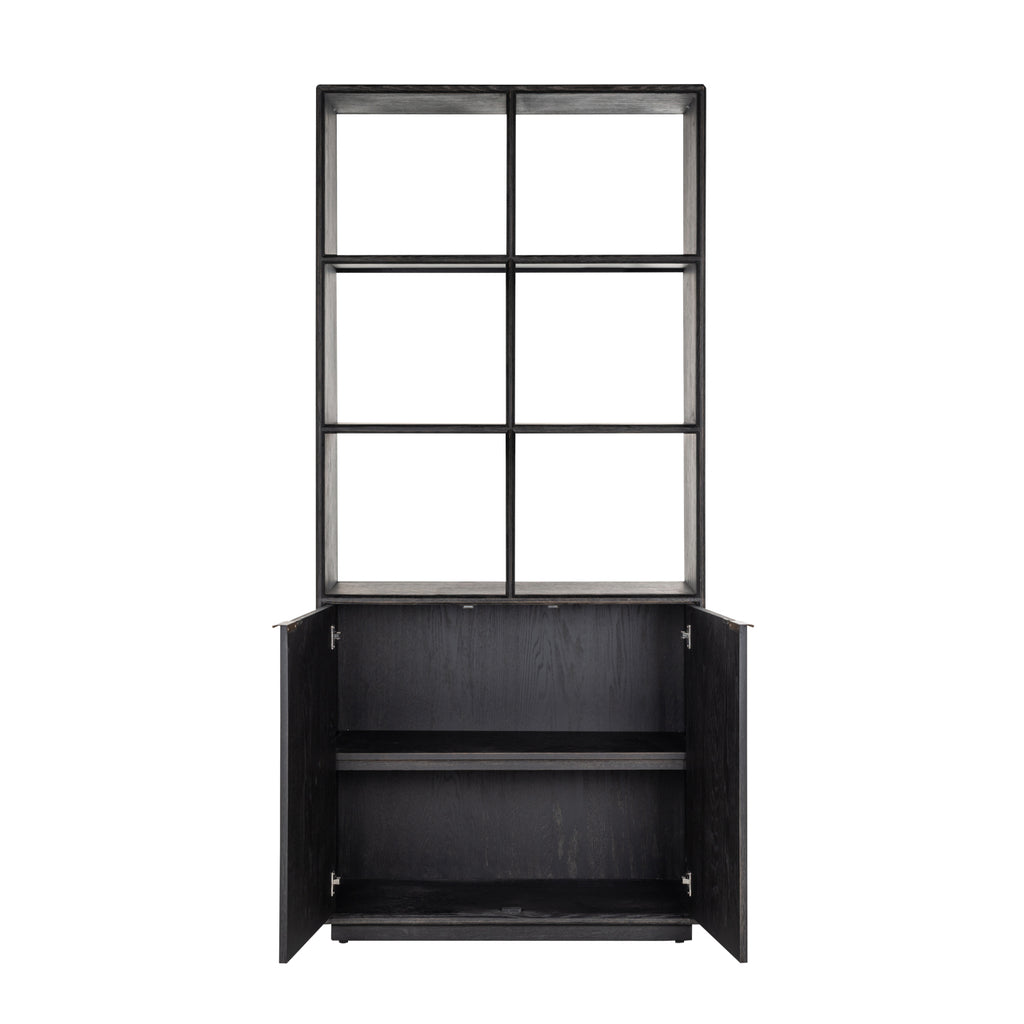 Vitrine Blackbone Brass black rustic