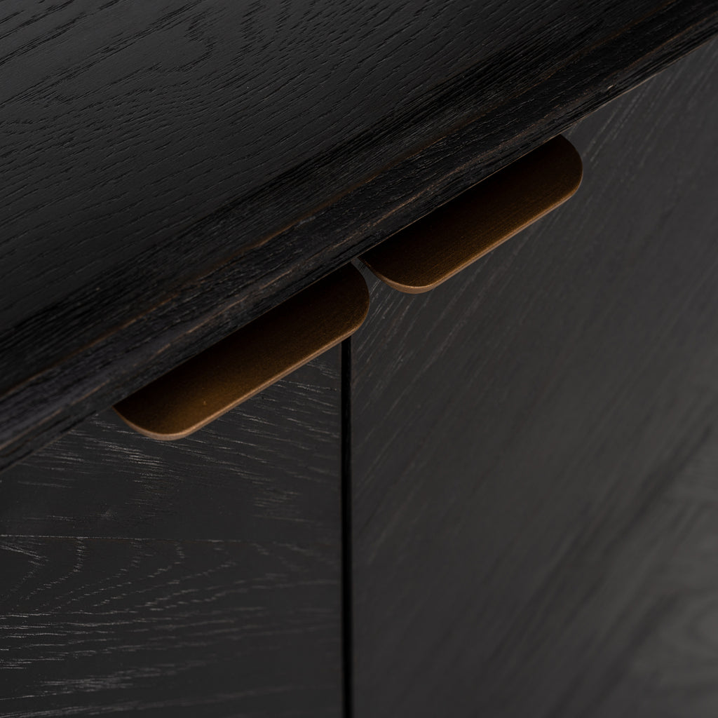 Vitrine Blackbone Brass black rustic