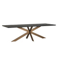 Esstisch Blackbone Brass black rustic 260