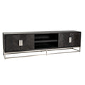 TV-Schrank Blackbone Silver black rustic 220