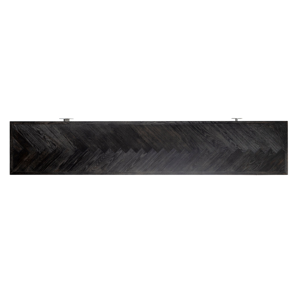 TV-Schrank Blackbone Silver black rustic 220
