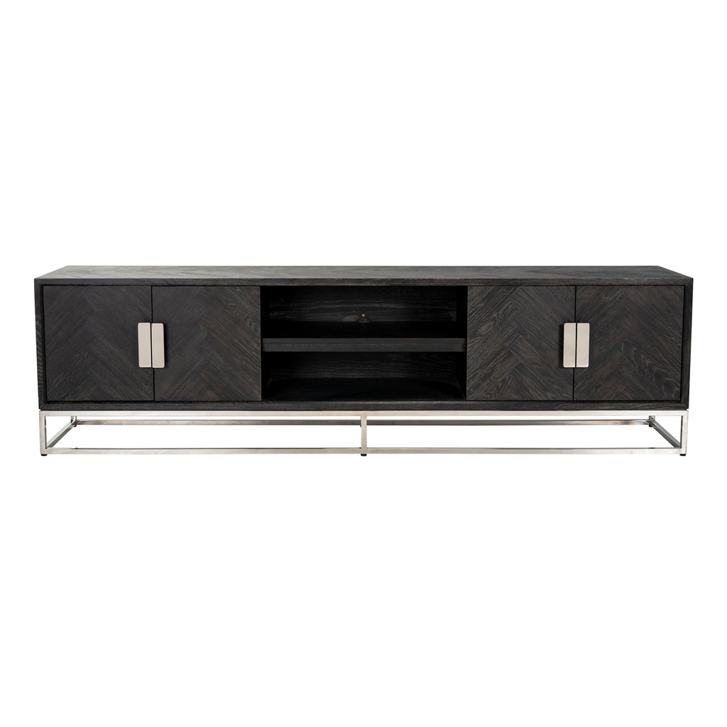 TV-Schrank Blackbone Silver black rustic 220