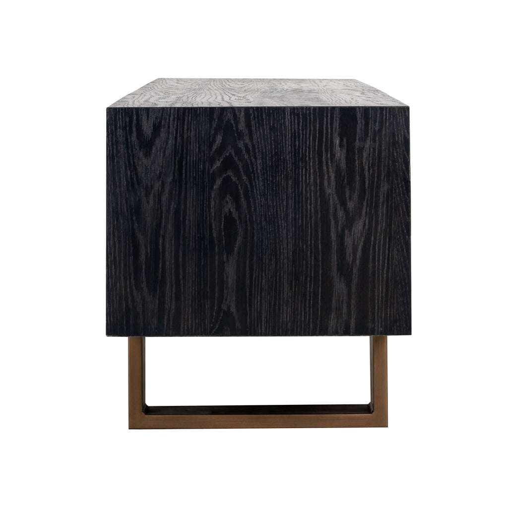 TV-Schrank Hunter black rustic
