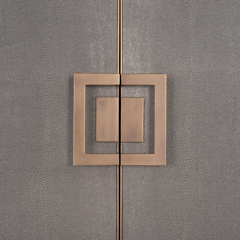 Schrank Bloomville brass shagreen