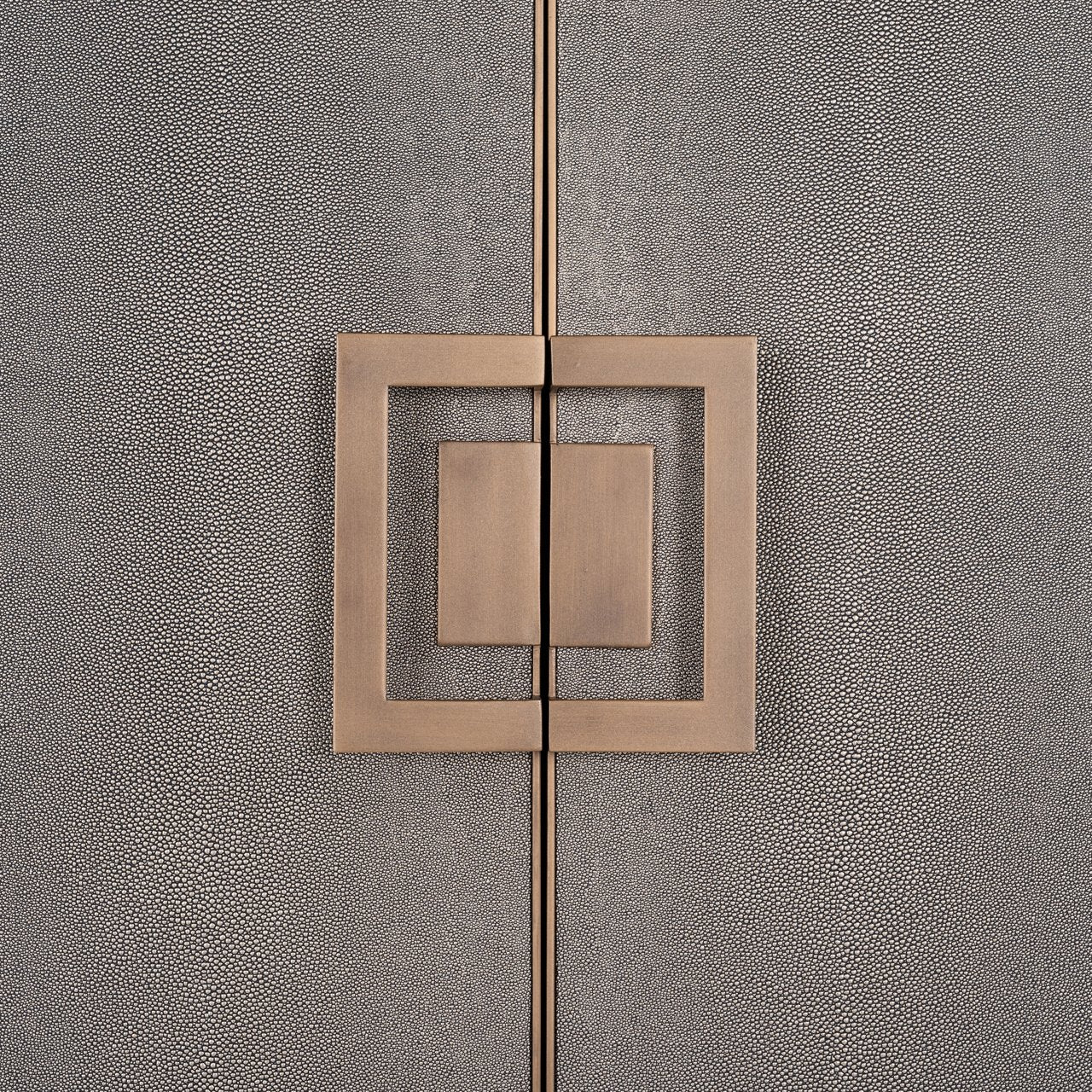 Schrank Bloomville brass shagreen