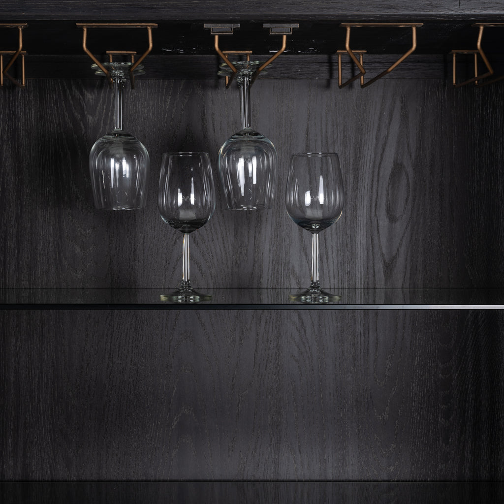 Schrank Bloomville brass shagreen