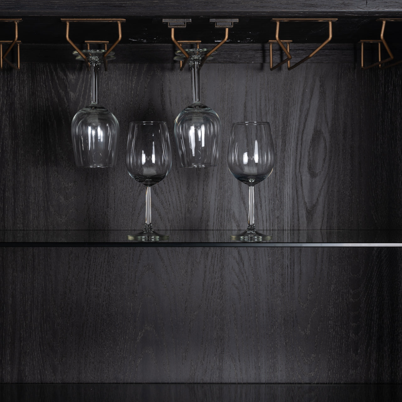 Schrank Bloomville brass shagreen