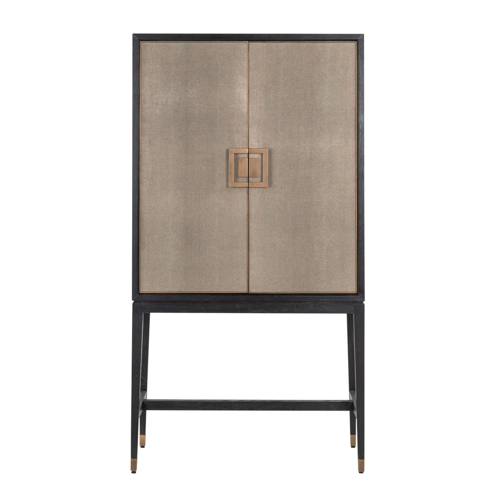 Schrank Bloomville brass shagreen