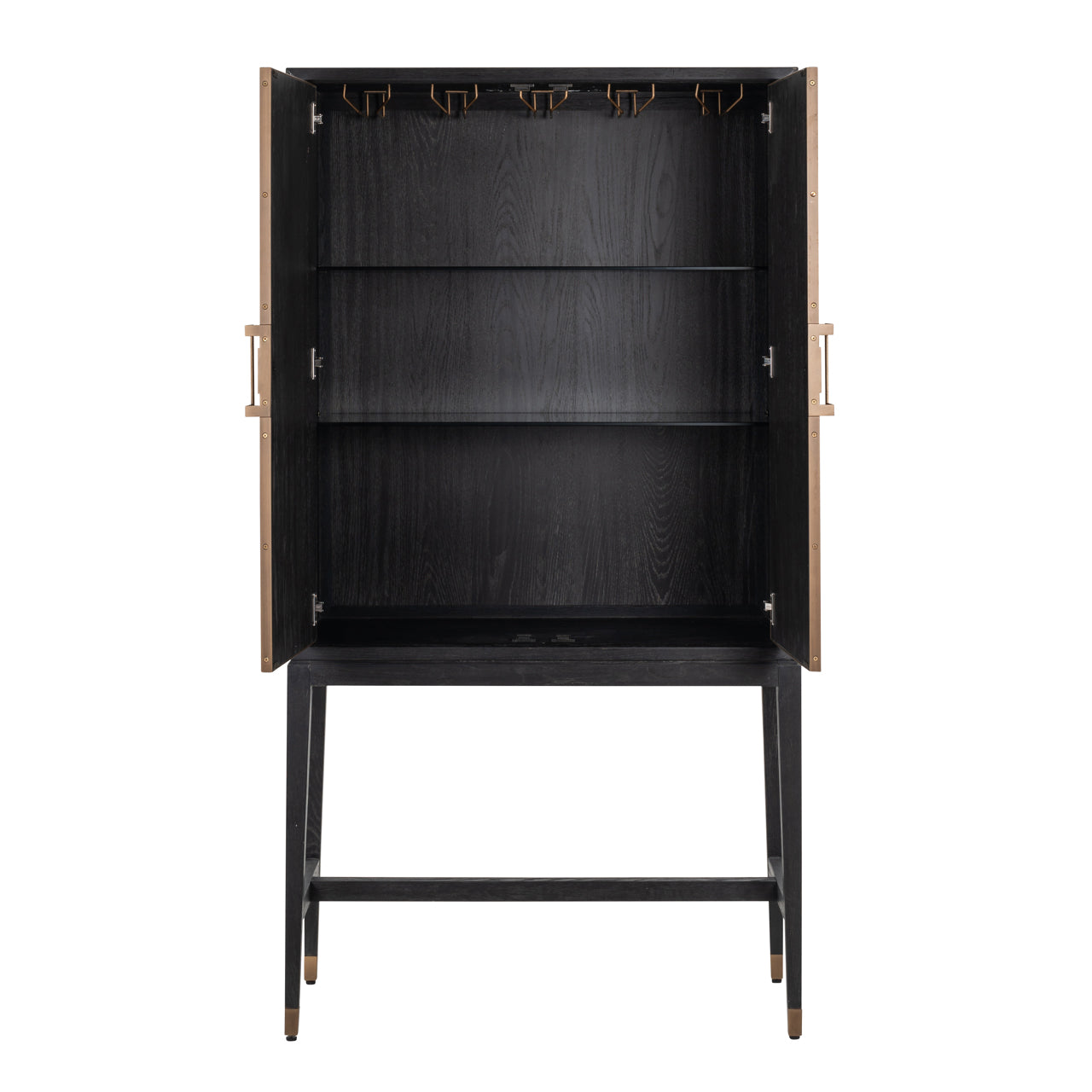 Schrank Bloomville brass shagreen