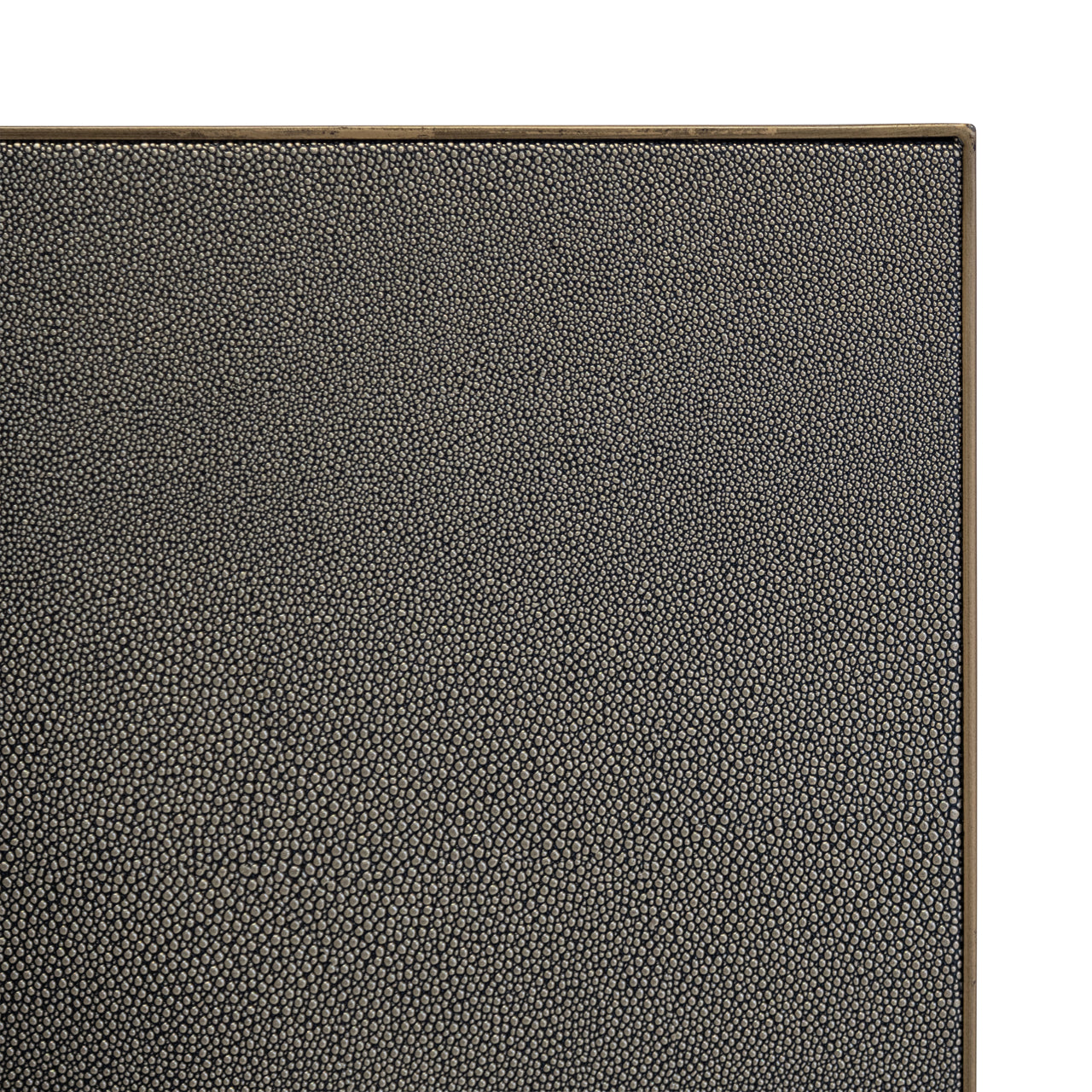 Esstisch Bloomville brass shagreen incl. glass top 230