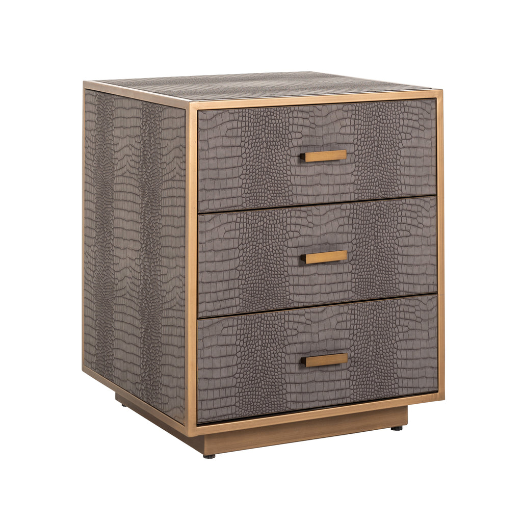 Nachttisch Classio brushed gold