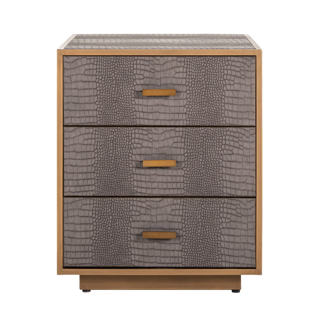 Nachttisch Classio brushed gold