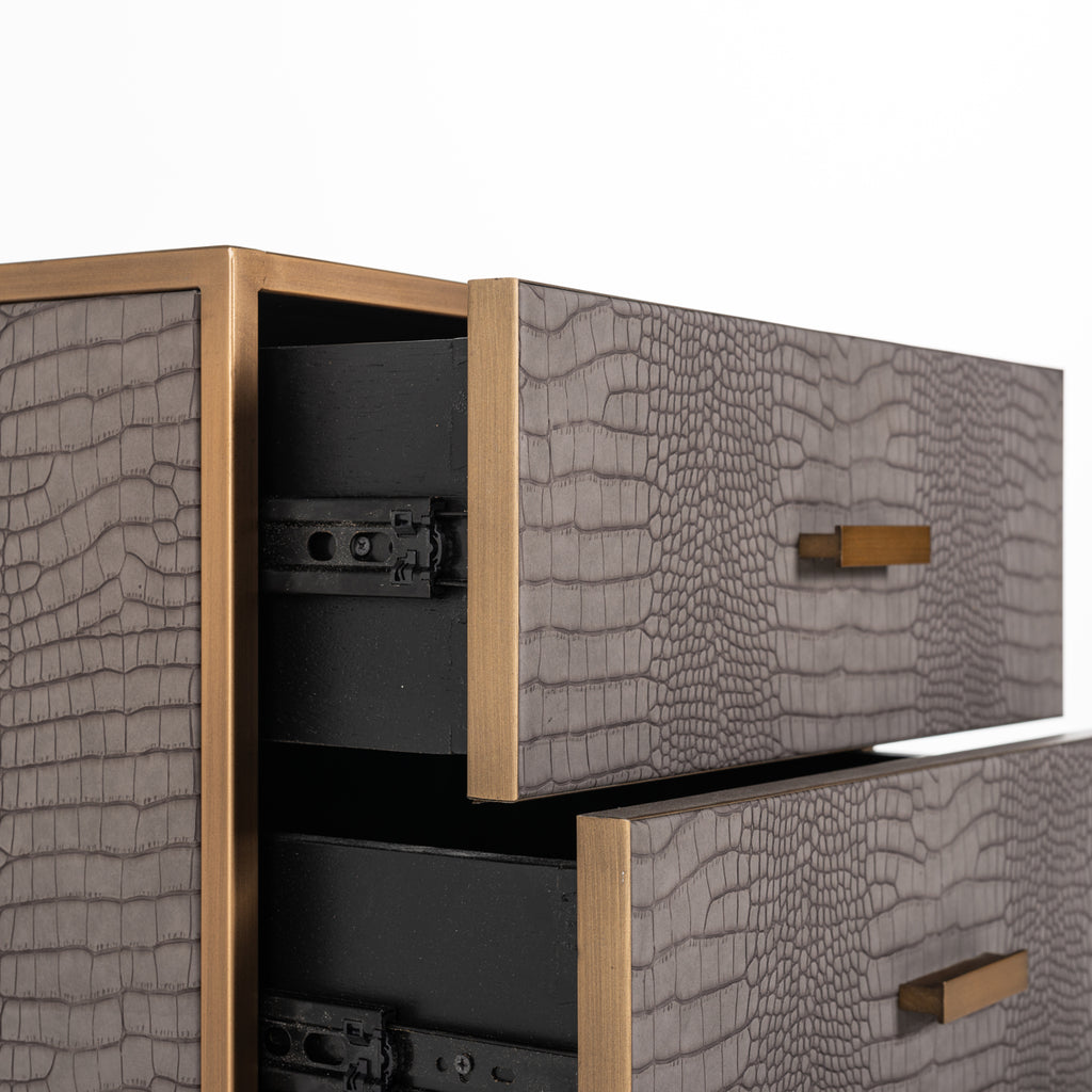 Nachttisch Classio brushed gold