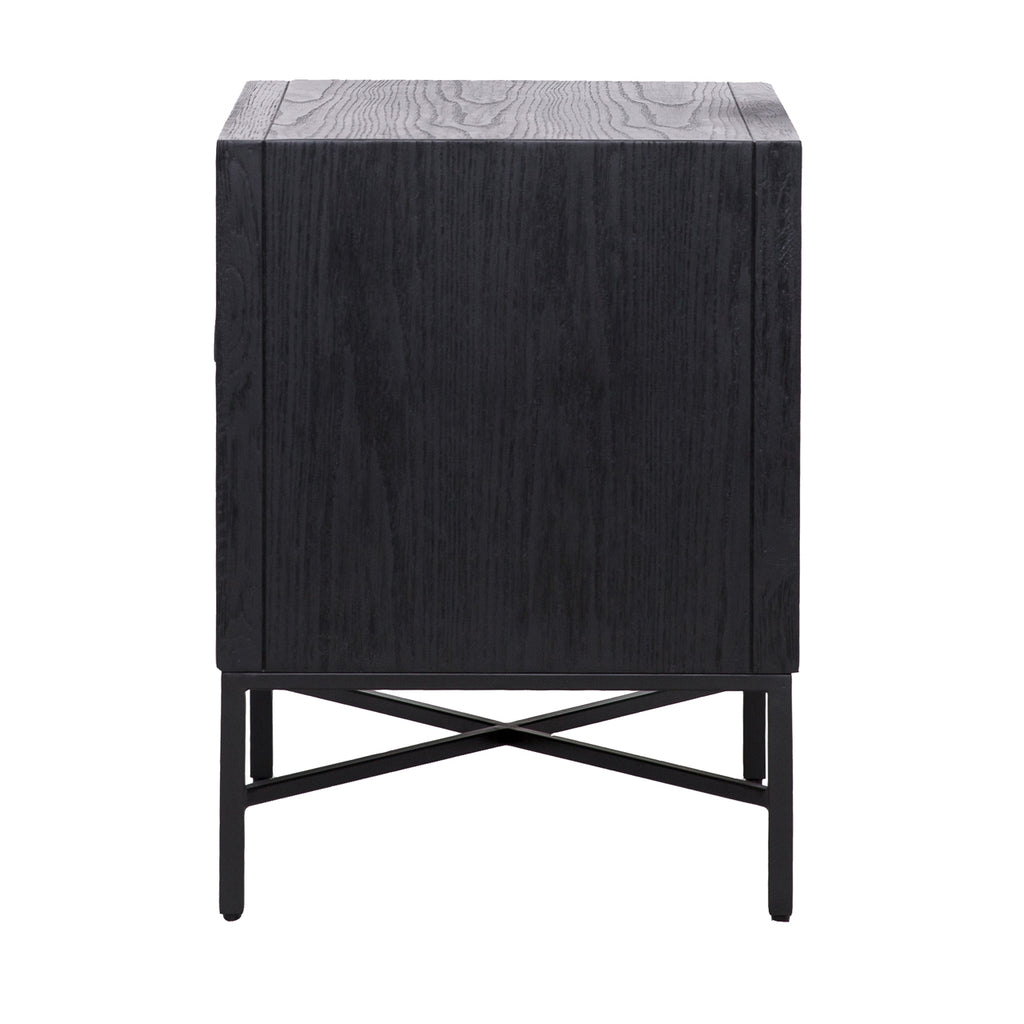 Nachttisch Blax black
