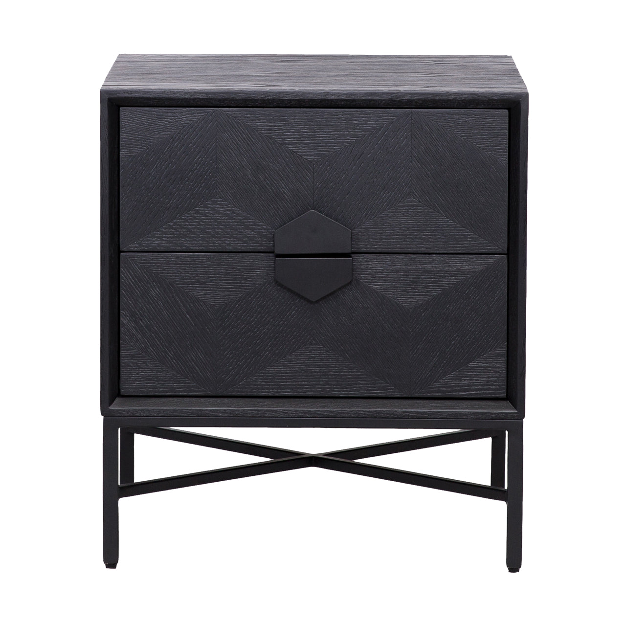 Nachttisch Blax black