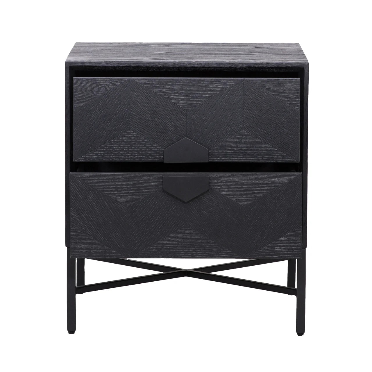 Nachttisch Blax black
