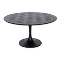 Esstisch Blax black 140Ø