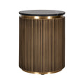Beistelltisch Ironville gold 50Ø