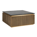 Couchtisch Ironville gold 90x90