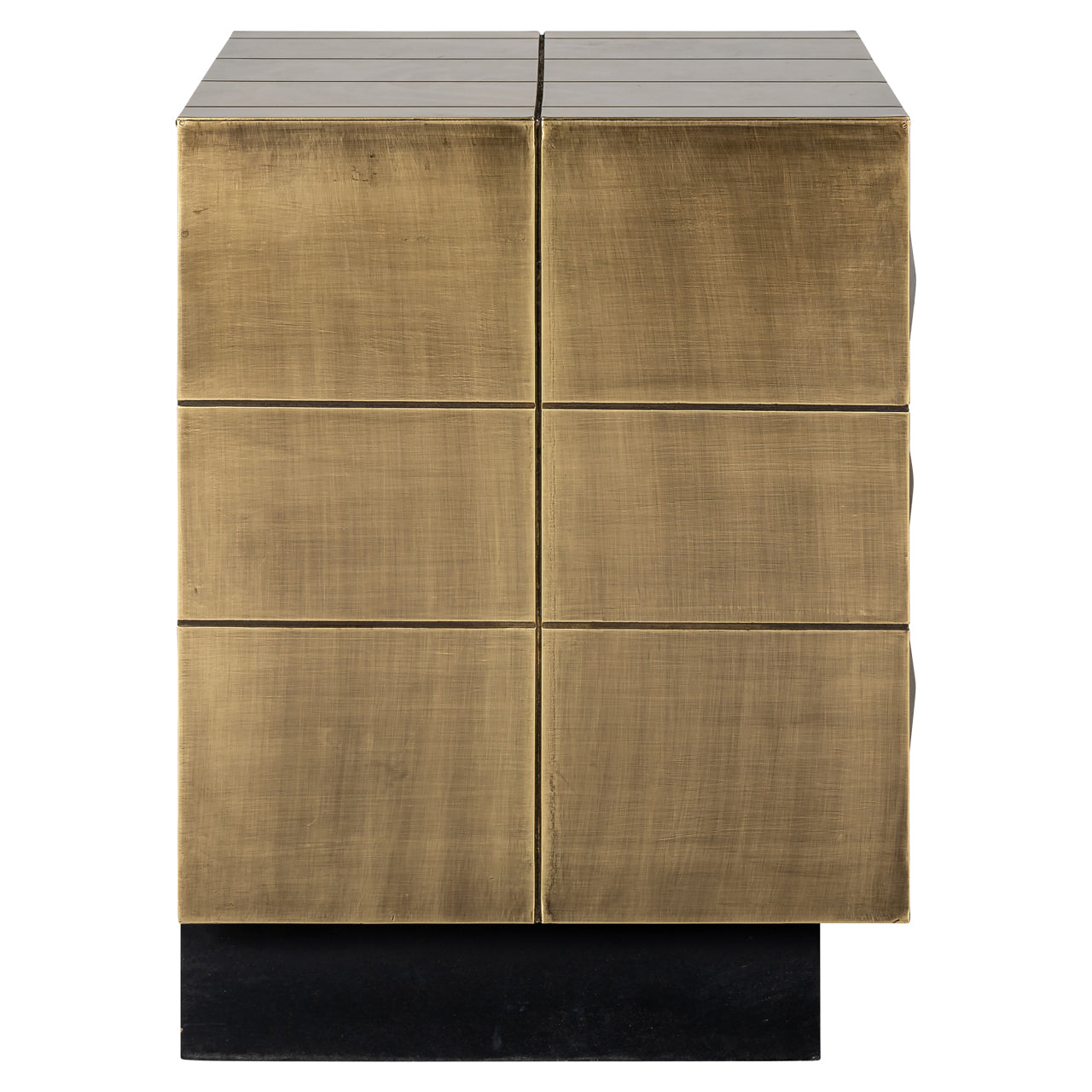Nachttisch Collada brushed gold