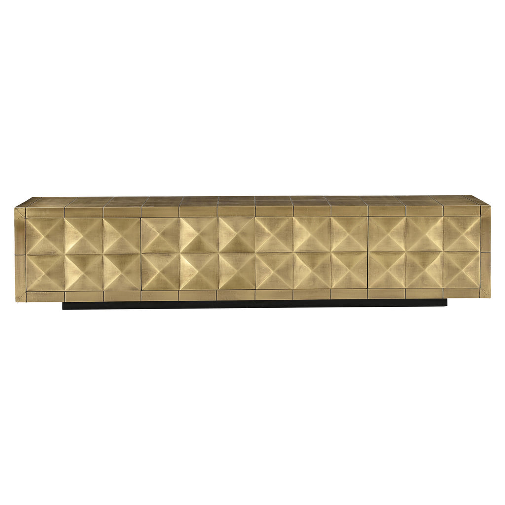 TV-Schrank Collada brushed gold