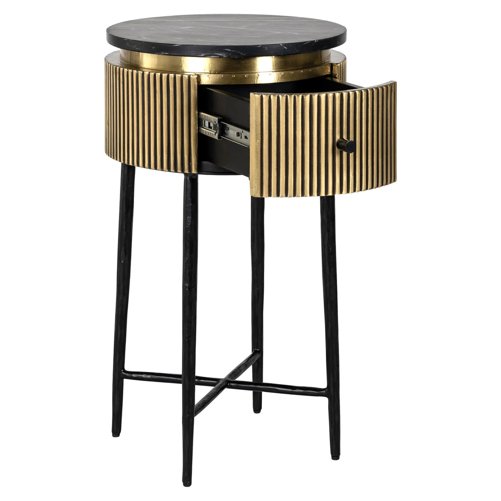 Beistelltisch Ironville gold
