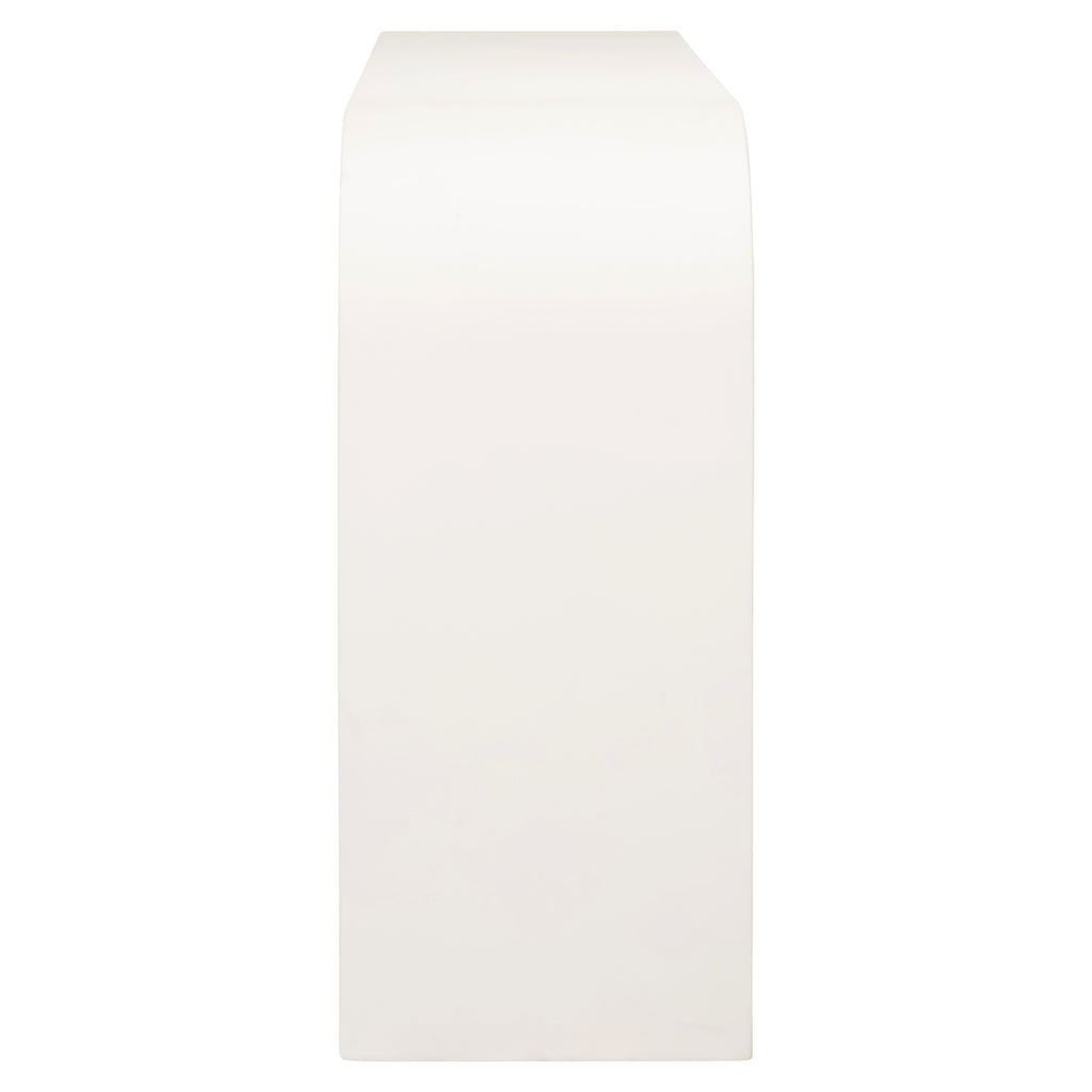 Konsole Bloomstone white 150