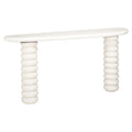 Konsole Bloomstone white 170