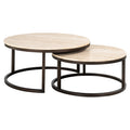 Couchtisch Avalon bronze (Set of 2)