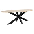 Esstisch Avalon bronze oval 230