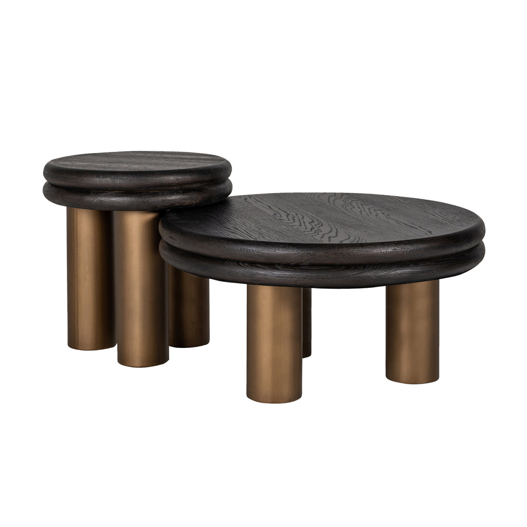 Couchtisch Macaron black rustic
