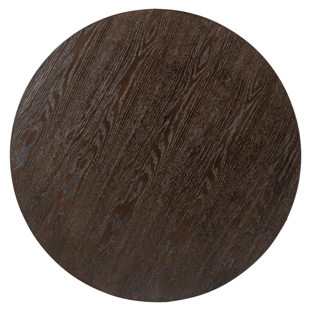 Couchtisch Luxor brown 95Ø