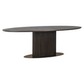Esstisch Luxor brown oval 300