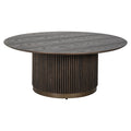 Couchtisch Luxor brown 100Ø