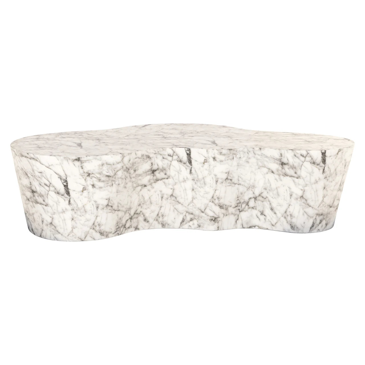 Gartencouchtisch Rockyard white marble look