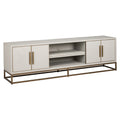 TV-Schrank Whitebone brass verona grey  200