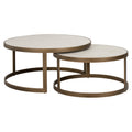 Couchtisch Whitebone verona grey (Set of 2)