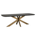 Esstisch Cambon dark coffee danish oval 280