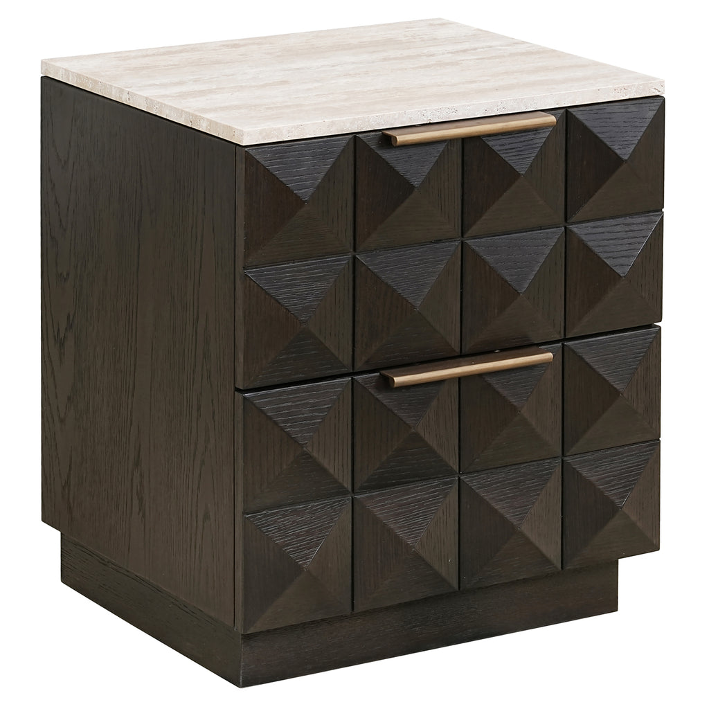 Nachttisch Claremont brown