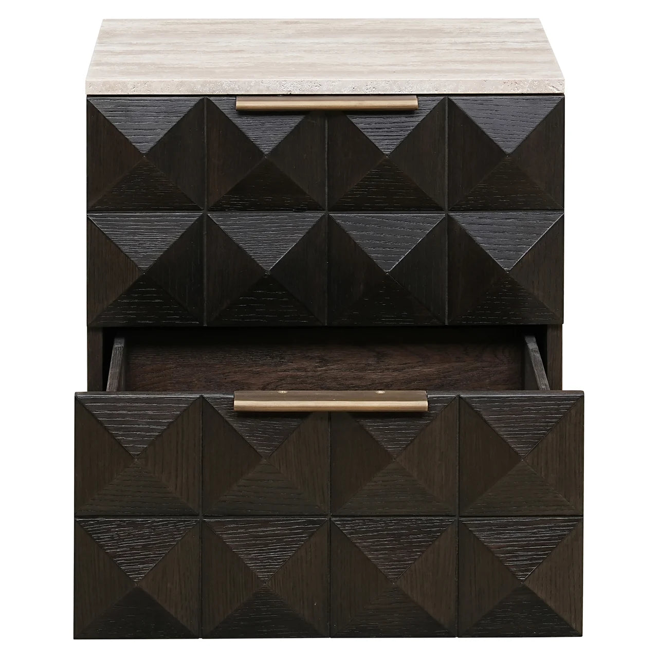 Nachttisch Claremont brown