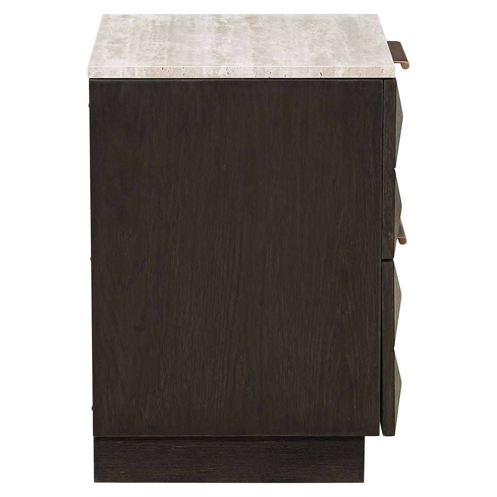 Nachttisch Claremont brown